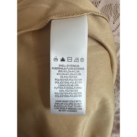 NWT DRESS THE POPULATION‎ Zahra Lace Bodycon Dress Size M - Picture 9 of 9